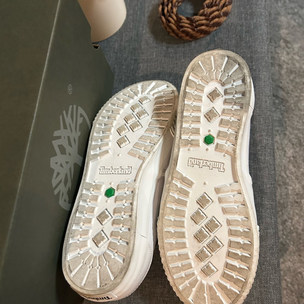 Timberland White Slip-On Sneakers - Picture 5 of 6
